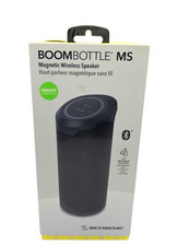 Scosche BoomBottle MS MagSafe Magnetic Waterproof Bluetooth Speaker Black- NEW