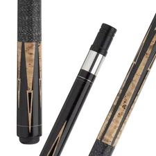 Vintage 1995 Prather Custom Cue 2 Shafts Linen Wrap Billiard Pool stick