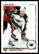 2010-11 Upper Deck Nick Schultz Minnesota Wild #108
