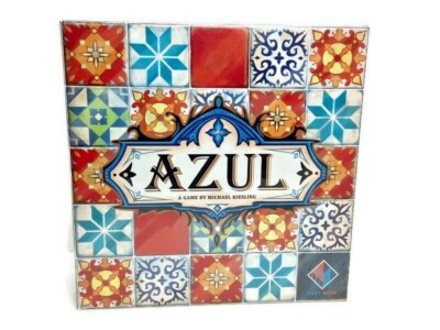 Azul Board Game Tile Drafting Pattern Abstract by Michael Kiesling Family Kids