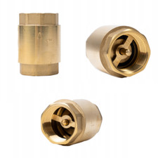 Rückschlagventil 1/2", 3/4", 1", 1  1/4", 1 1/2" IG Messing Rückschlag Ventil
