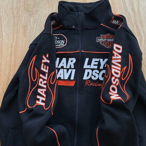 Harley Davidson Fleece Full Zip Size 3XL (Fits more like a XL) - Picture 5 of 9