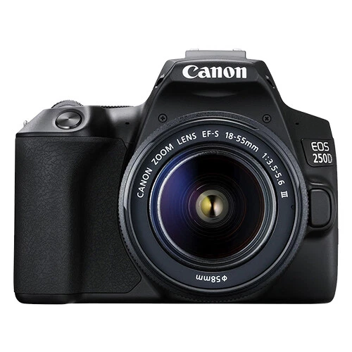 Canon EOS 250D 24.2MP 4K Digital SLR Camera with 18-55mm Lens
