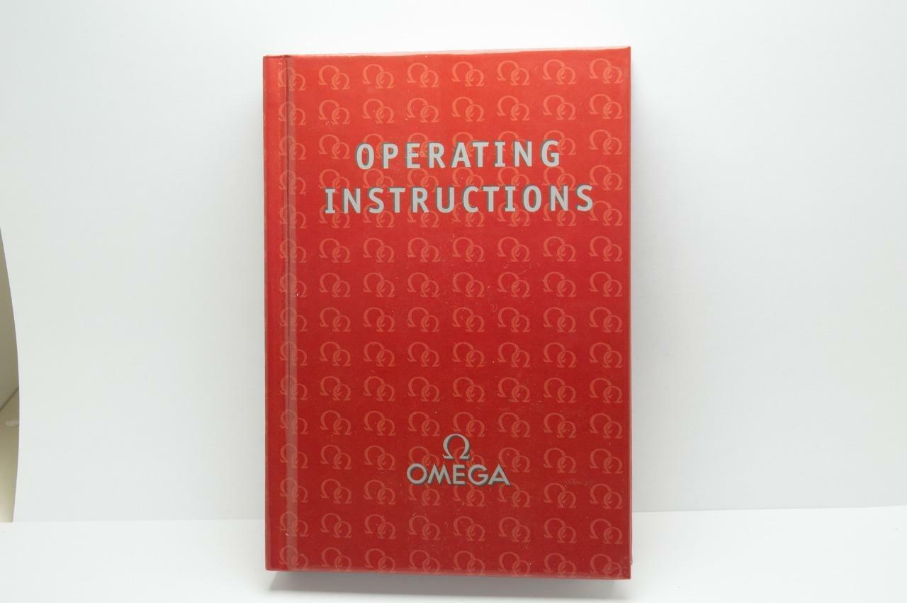 Genuine Omega Operating Instructions Booklet 1 6