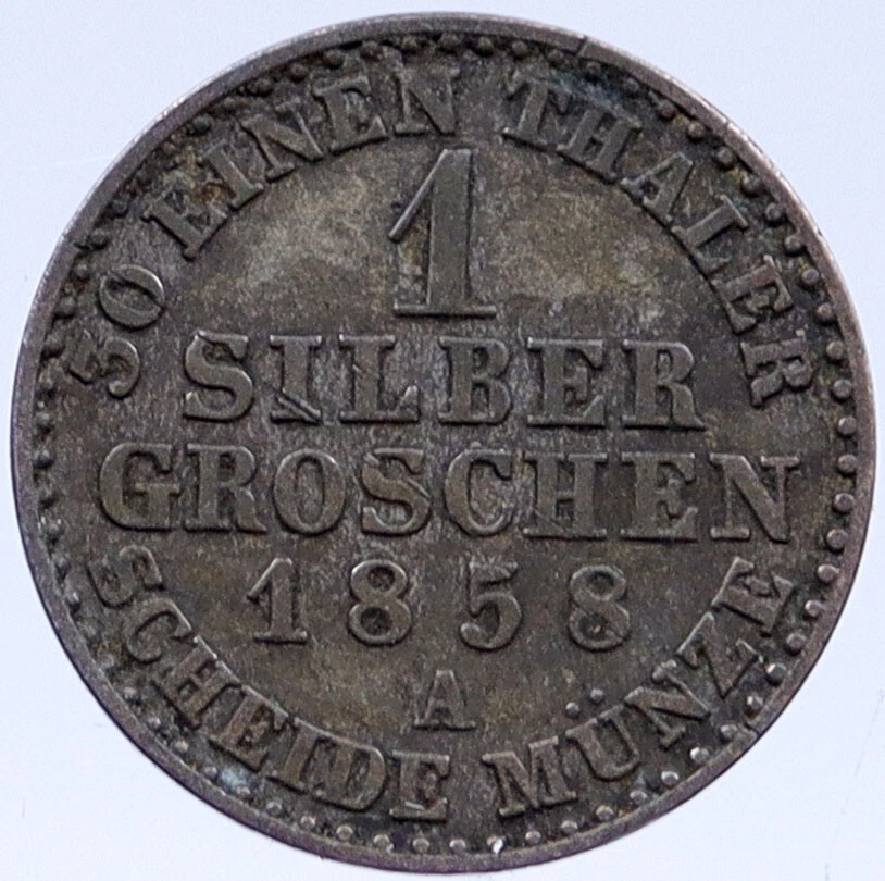 Groschen 1858 Year German States Coins (Pre - 1871) for sale | eBay