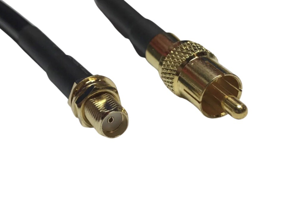 Cavo Jumper RF RG316 Con Connettori SMA Maschio Angolati 90 Lunghezza 3 Piedi Per 280036 - Foto 6