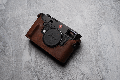 Genuine Real Leather Half Camera Case Bag Cover for Leica M10 M10P Handle - Picture 18 of 27
