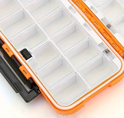 1x Fishing Lure Bait Tackle 2 Layer Storage Box Case Waterproof Compartments NEW - Picture 52 of 150