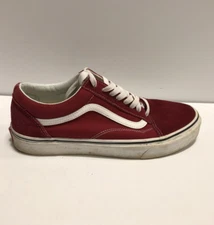 Vans Mens Old Skool Sneaker Red Size 10 M
