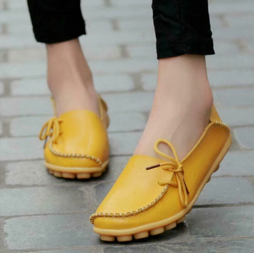 Ladies soft leather loafers sale