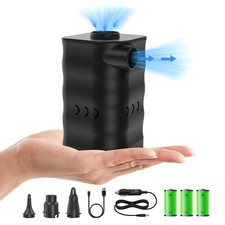 Woowind Electric Air Pump, Cordless Air Mattress Pump for Pool Floats, Swimmi...