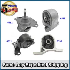 Motor & Trans. Mount Set 4PCS Auto Trans For 2001-2005 Honda Civic 1.7L M163