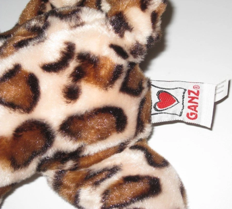 GANZ Webkinz Spotted Leopard Stuffed Animal HM182 No Code Plush Only - Image 3 of 4
