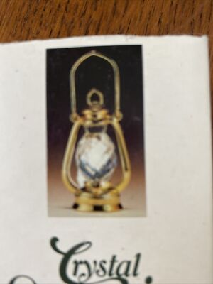 Swarovski Crystal Figurine Crystal Memories Lantern 9460 000 023 In Original Box