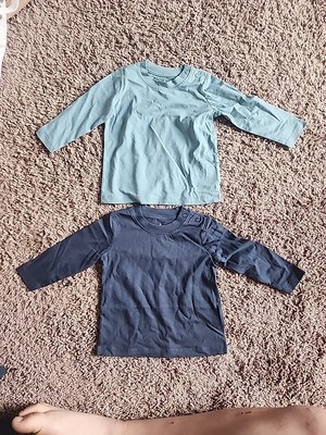 Amazon Aware Baby Cotton Jersey Long Sleeve Shirt Pack Of 2 (9 Months)