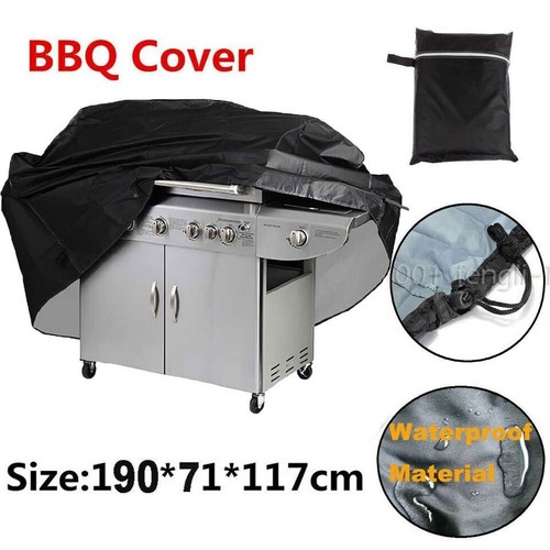 Heavy Duty Large Barbecue BBQ Cover Grill Protection Windproof Covers Waterproof - Picture 5 of 12