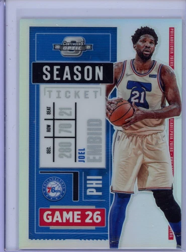 2020  Panini Contenders Optic #11 Joel Embiid Holo