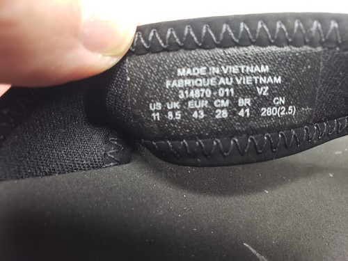 Nike Celso Women's Thong Flip Flop Sandals Black/White Size 11 - Picture 9 of 9