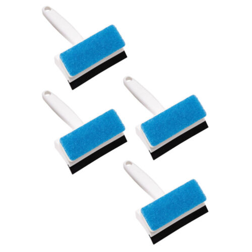  4 Pcs Wiper Plastic Window Cleaning Brush Swimming Pool Cleaner Tool - Afbeelding 1 van 12