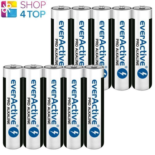 EverActive Lot De 10 Piles AG3, 5 X AG4, 5 X AG 10, 10 X AG13