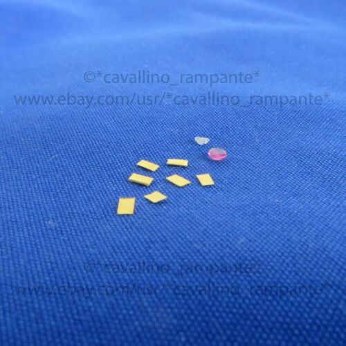 7 9999+1 Natural Raw Diamond Pure Gold Bars 0.5~1mm+1 Natural Ruby 1~2mm - Picture 1 of 9