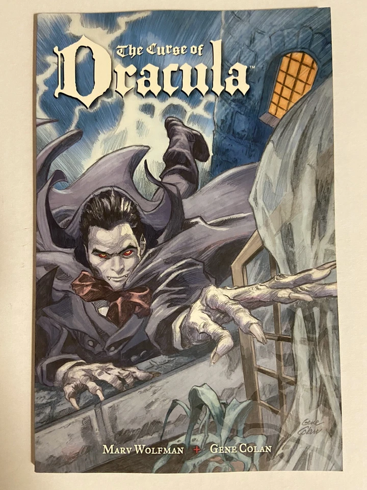 德古拉图画小说 吉恩·科兰、马夫·沃尔夫曼和罗伊·托马斯套装 — 第 2/4 张图片