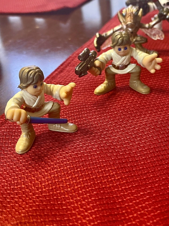 Lote De Héroes Galácticos Star Wars Darth Vader General Grievous Luke Leia 12 Total Foto 2 de 4