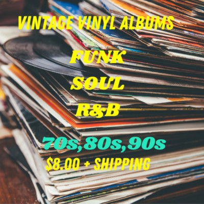 70s 80s Funk Soul R&B Vinyl Records   Pick & Choose Classic LPs #2