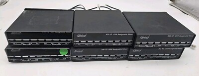 Benchmark Media Ifa-10 4x4 ASSIGNABLE MIXER LOT AS IS X6