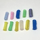Vtg Barbie Doll Plastic Hair Rollers Lot of 11 Mini Two Piece Curlers Accessory