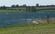 Photo 6x4 Wind surfing on Rutland Water Whitwell/SK9208  c2008