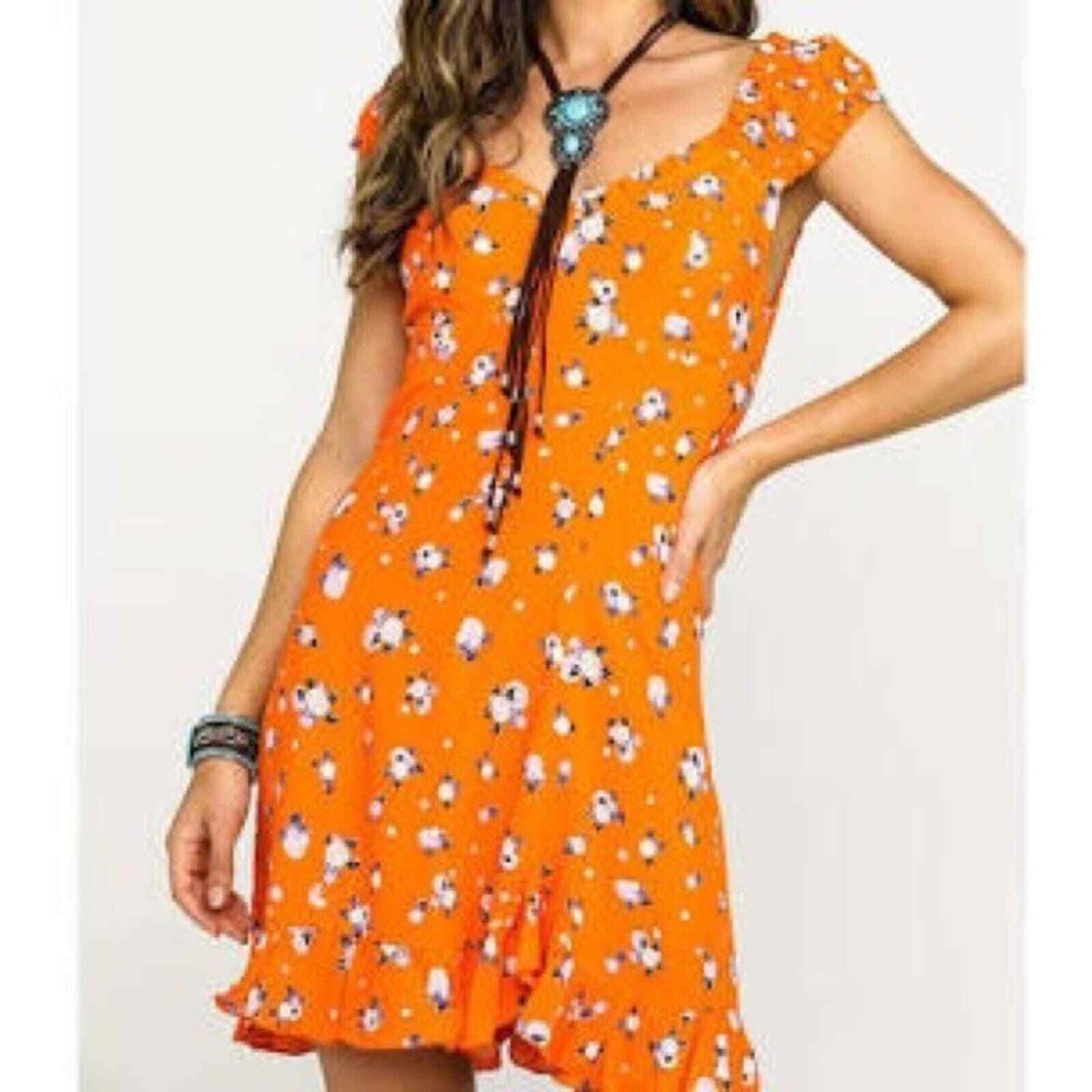 ladies white polka dot dress Polka Dot Crepe de Chine Ruffled Mini Dress White