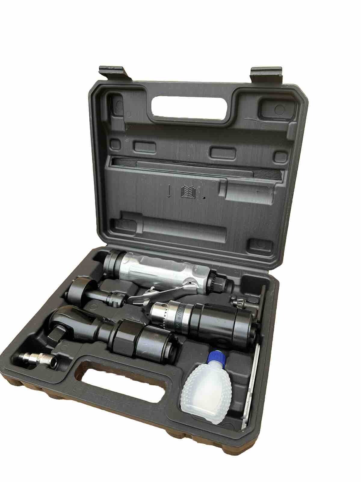 3 In 1 Multifunction Air Ratchet Drill and Grinder Tool Set