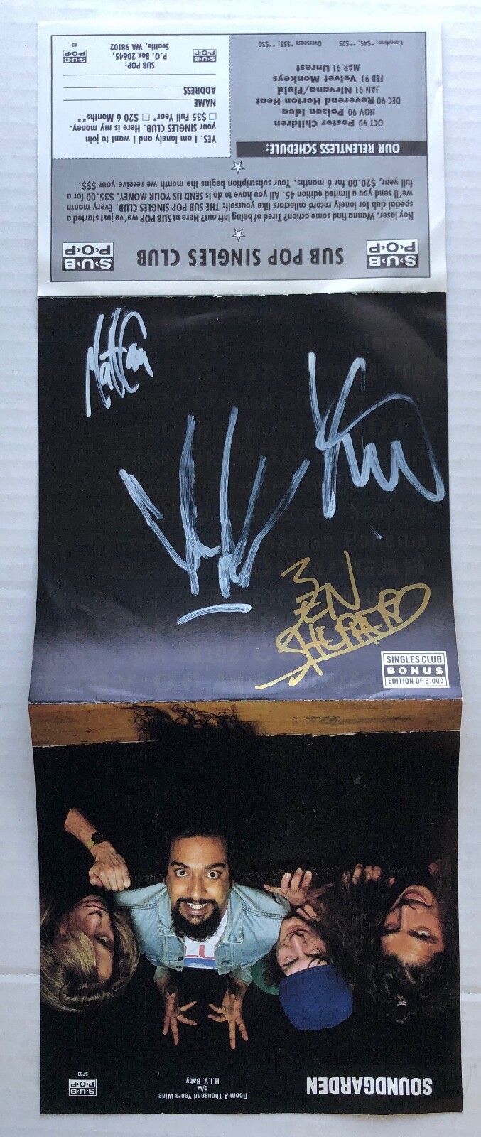 Soundgarden Room A Thousand〜 レコード SUBPOP 【公式通販】