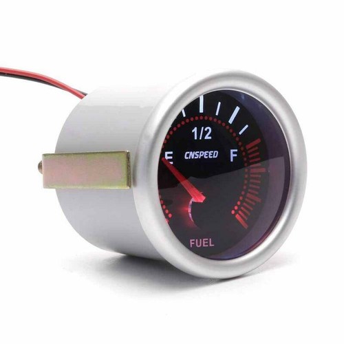 Car 2" 52mm Fuel Level Gauge Meter With Fuel Sensor E-1/2-F Pointer Universal - Picture 8 of 12