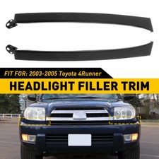 For 2003-2005 Toyota 4runner Bumper Front Grille Headlight Filler Trim Panel Set