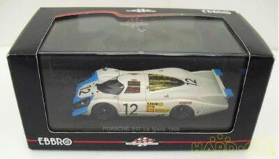 Ebbro 1/43 Porsche 917 Long Tail Le Mans 1969 No.12 Up To 4
