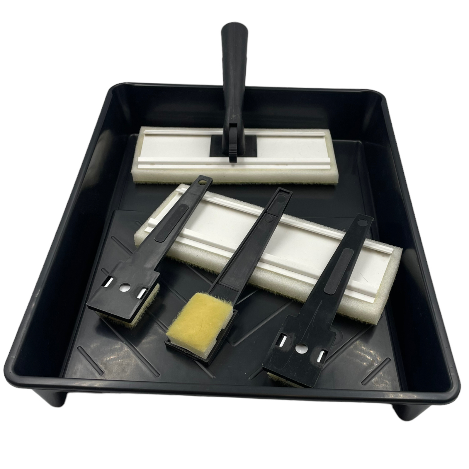 Paint Pad Set Painting Pads Wall Decorating Ceiling Tray Brush Sponge