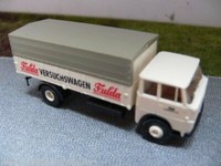 1/87 Brekina Henschel Hs 16 Fulda Versuchswagen Plane 82234