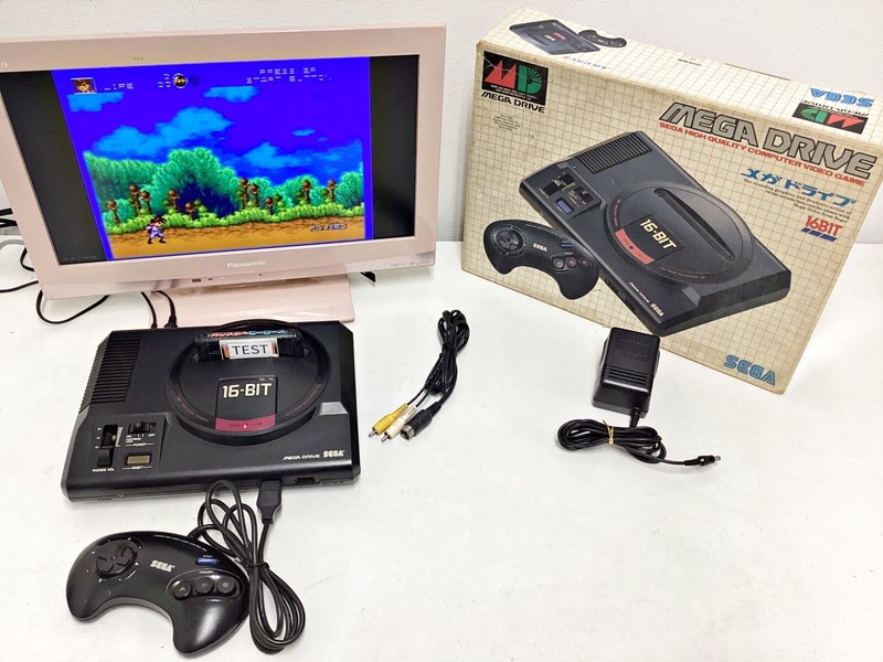 Sega Mega Drive Console 185  Boxed Japan DHL 1 week to USA