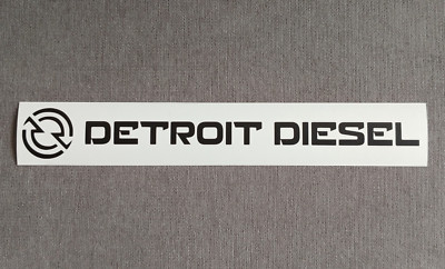 Detroit Diesel Decal - Lifted Custom Truck - Power Marine Mudding 4x4 Sticker
