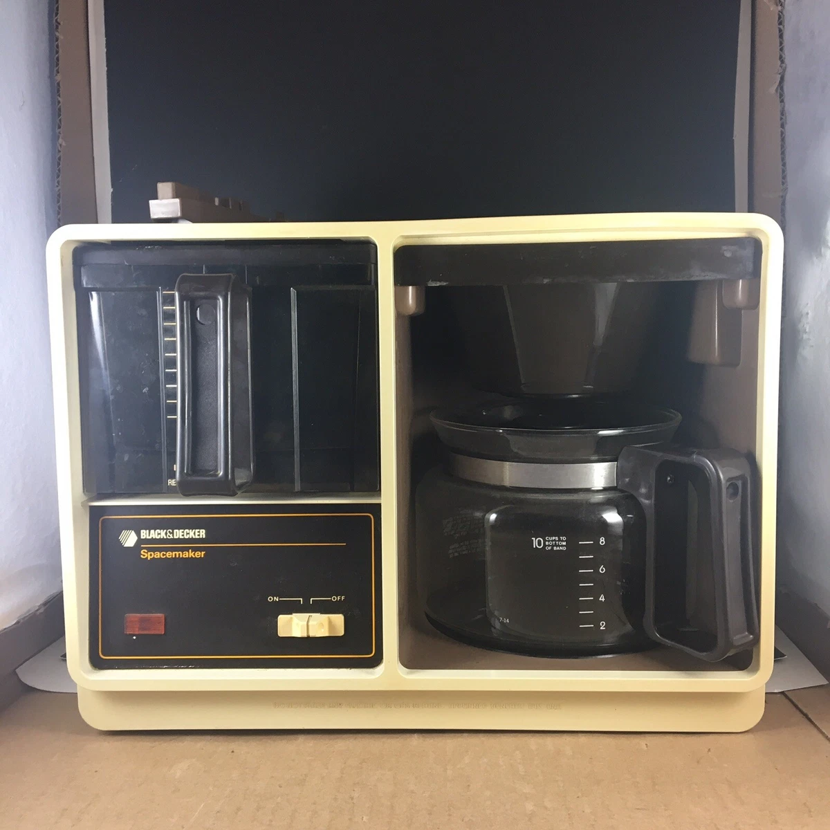 1987 black & decker space-saving coffee machine : r/BuyItForLife