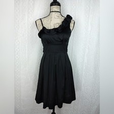 Speechless Cocktail Dress Jr Size 5 Black One Shoulder Little Black Dress Party