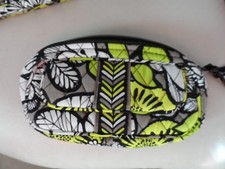 Vera Bradley Mirror cosmetic in retired Citron pattern