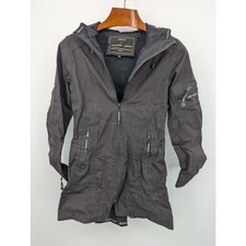 Ilse Jacobsen Hornbaek Dark Brown Danish Raincoat Women's Size 4us Or 34eu