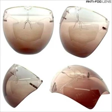 Oversized Bubble Face Shield Visor SUN GLASSES Protective Eyewear Anti Fog Lens