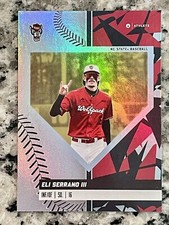 Eli Serrano III 2024 Onit Athlete NC State Baseball Gold Holo Parallel #71
