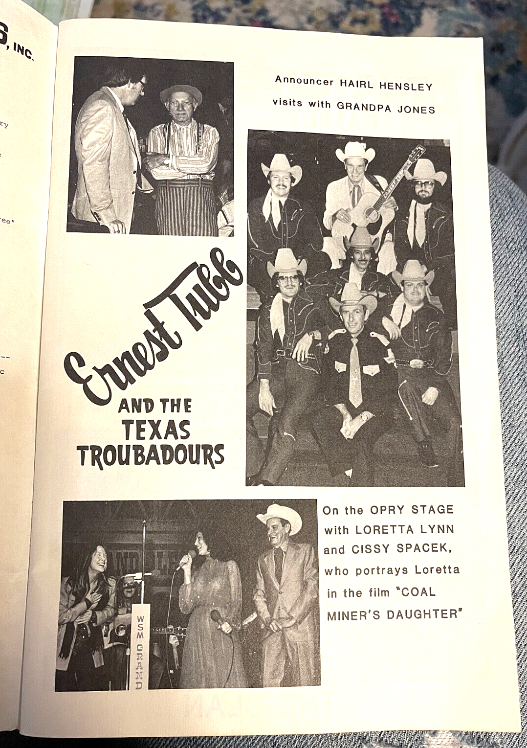 Vtg Ernest Tubb Record Shops Catalog 1980 Photos, Record Lists Nashville TN  | eBay