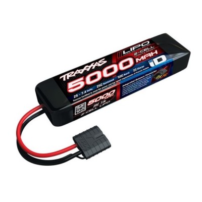 Traxxas 2842X 5000mAh 7.4v 2S 25C LiPo Battery Rustler Stampede Slash XL-5 VXL