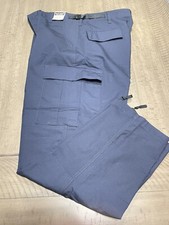 Pantalones Tact Gear Tactical Cargo Take Command Nuevos con Etiquetas Grandes Regular Azul Marino